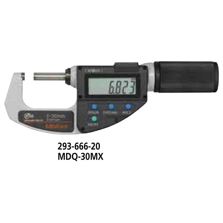 日本三豐（mitutoyo）Quickmike293 系列 IP65 ABSOLUTE 數顯千分尺MDQ-MX